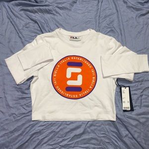 FILA UO exclusive Geri cropped long sleeve top